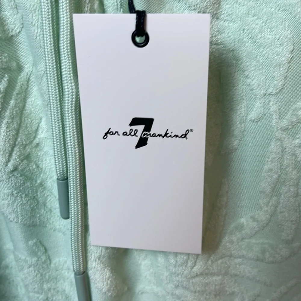 NWT 7 For All Mankind 3Piece Set,Pistachio/Green Size M,Shorts,Bralette,… - Picture 2 of 14